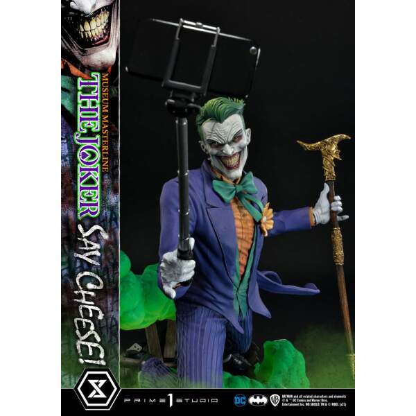 Estatua The Joker Say Cheese DC Comics 1/3 99 cm - Collector4U.com