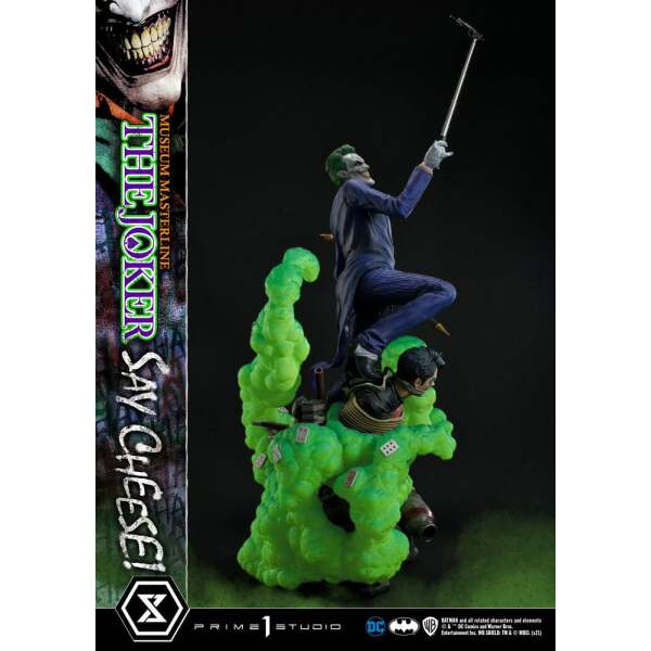 Estatua The Joker Say Cheese DC Comics 1/3 99 cm - Collector4U.com