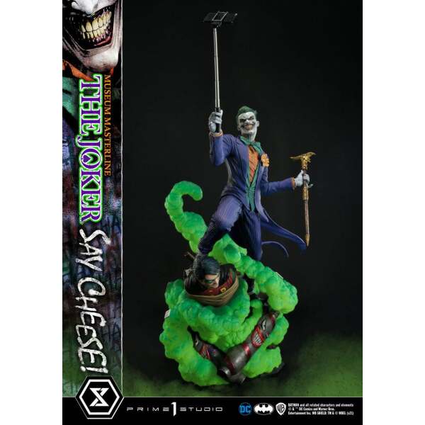 Estatua The Joker Say Cheese DC Comics 1/3 99 cm - Collector4U.com