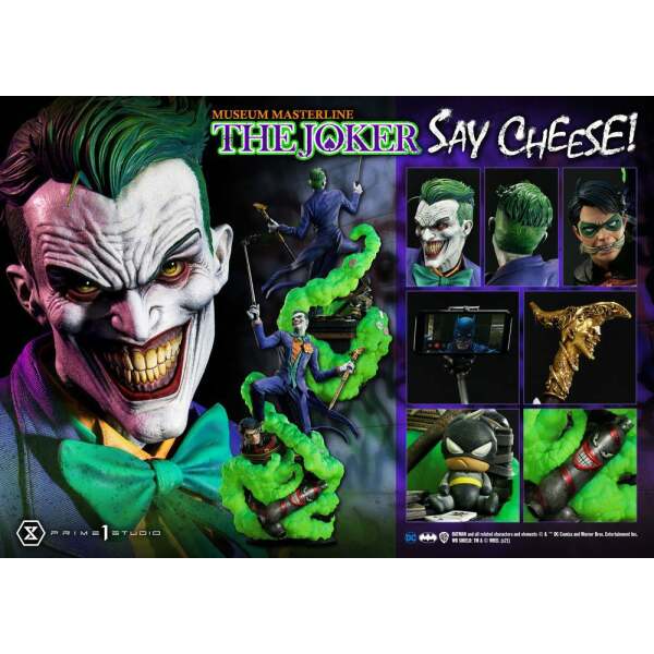 Estatua The Joker Say Cheese DC Comics 1/3 99 cm - Collector4U.com