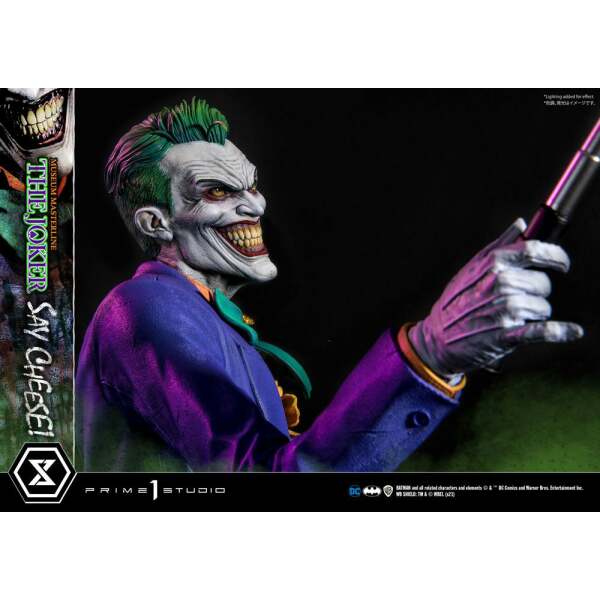 Estatua The Joker Say Cheese DC Comics 1/3 99 cm - Collector4U.com