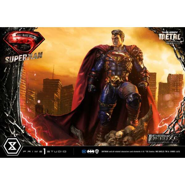 Estatua Superman Deluxe DC Comics 1/3 Bonus Ver. 88 cm - Collector4U.com