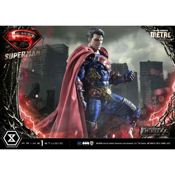 Estatua Superman Deluxe DC Comics 1/3 Bonus Ver. 88 cm - Collector4U.com