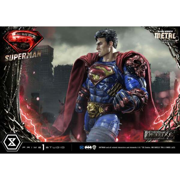 Estatua Superman Deluxe DC Comics 1/3 Bonus Ver. 88 cm - Collector4U.com