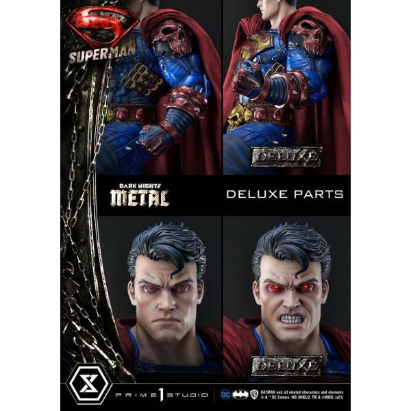 Estatua Superman Deluxe DC Comics 1/3 Bonus Ver. 88 cm - Collector4U.com