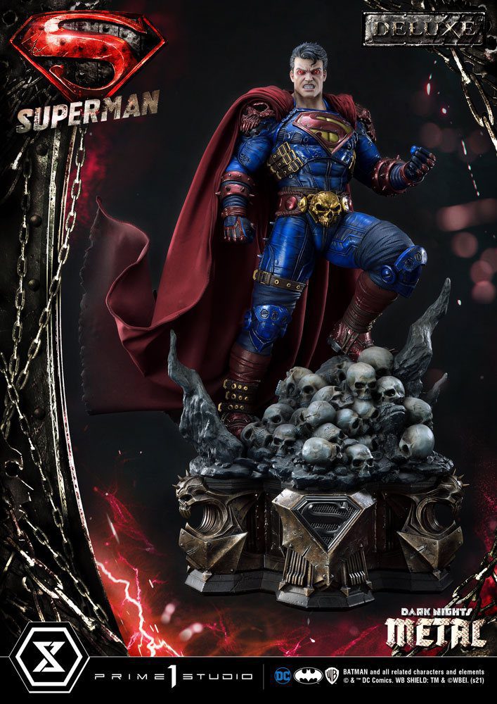 Estatua Superman Deluxe DC Comics 1/3 Bonus Ver. 88 cm