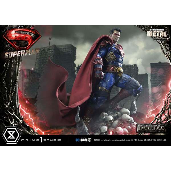 Estatua Superman Deluxe DC Comics 1/3 Bonus Ver. 88 cm - Collector4U.com