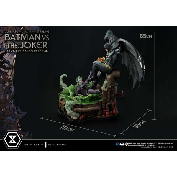 Estatua Batman vs. The Joker DC Comics 1/3 by Jason Fabok 85 cm - Collector4U.com