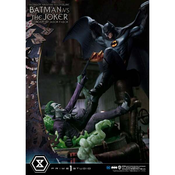 Estatua Batman vs. The Joker DC Comics 1/3 by Jason Fabok 85 cm - Collector4U.com