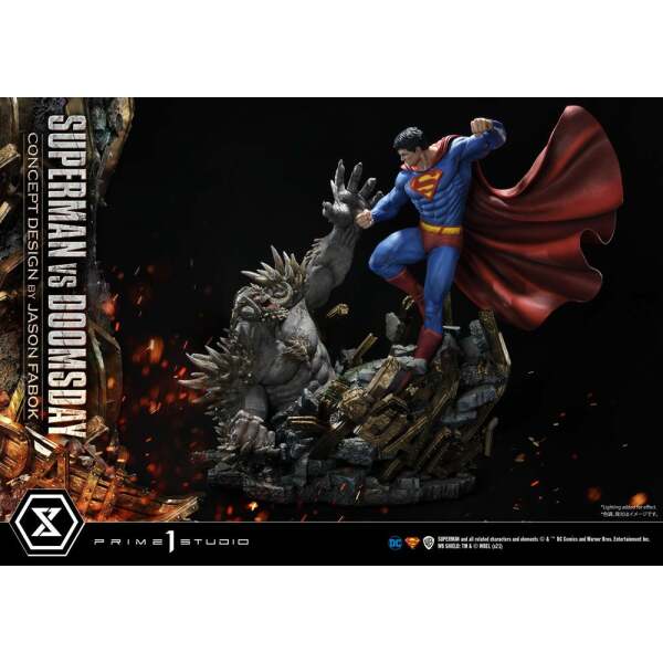 Estatua Superman Vs. Doomsday DC Comics 1/3 by Jason Fabok 95 cm - Collector4U.com