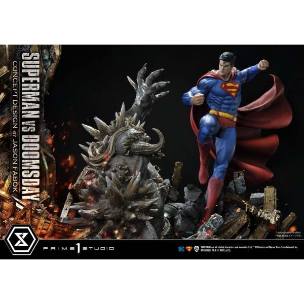 Estatua Superman Vs. Doomsday DC Comics 1/3 by Jason Fabok 95 cm - Collector4U.com