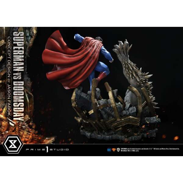 Estatua Superman Vs. Doomsday DC Comics 1/3 by Jason Fabok 95 cm - Collector4U.com