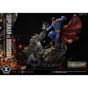 Estatua Superman Vs. Doomsday DC Comics 1/3 by Jason Fabok Deluxe Bonus Version 95 cm - Collector4U.com