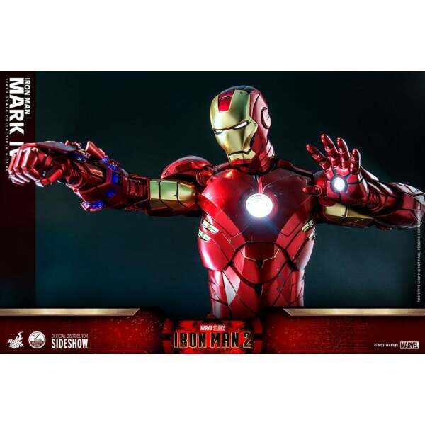 Figura Iron Man Mark IV Iron Man 2 1/4 49 cm Hot Toys - Collector4U.com