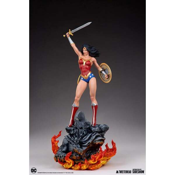 Estatua Wonder Woman DC Comics 1/4  94cm Tweeterhead - Collector4U.com