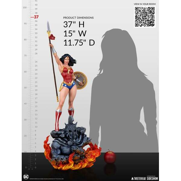 Estatua Wonder Woman DC Comics 1/4  94cm Tweeterhead - Collector4U.com