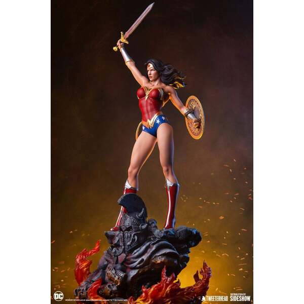 Estatua Wonder Woman DC Comics 1/4  94cm Tweeterhead - Collector4U.com