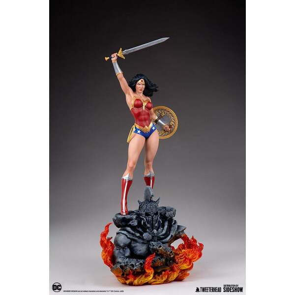 Estatua Wonder Woman DC Comics 1/4  94cm Tweeterhead - Collector4U.com