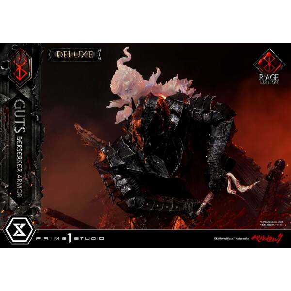 Estatua Guts Berserker Armor Berserk 1/4 Rage Edition Deluxe Version 67 cm - Collector4U.com