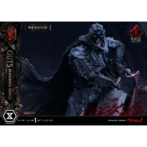 Estatua Guts Berserker Armor Berserk 1/4 Rage Edition Deluxe Version 67 cm - Collector4U.com