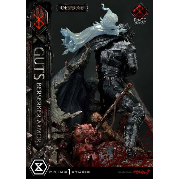 Estatua Guts Berserker Armor Berserk 1/4 Rage Edition Deluxe Version 67 cm - Collector4U.com