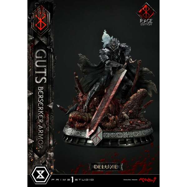 Estatua Guts Berserker Armor Berserk 1/4 Rage Edition Deluxe Version 67 cm - Collector4U.com