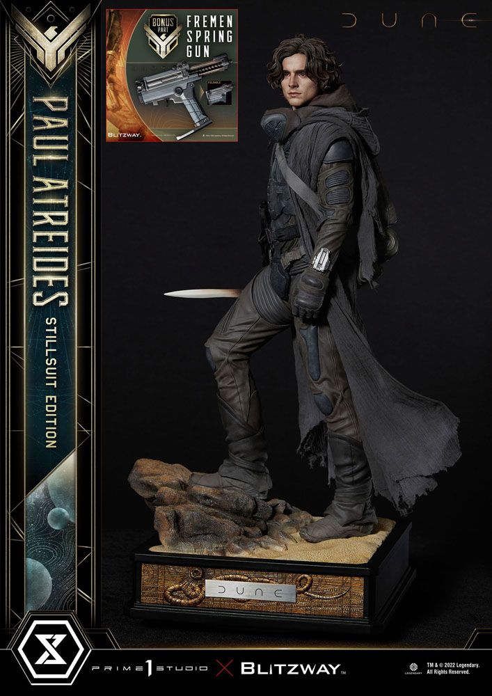 Estatua Paul Atreides Dune 1/4 Stillsuit Edition Bonus Version 53 cm Prime 1 Studio