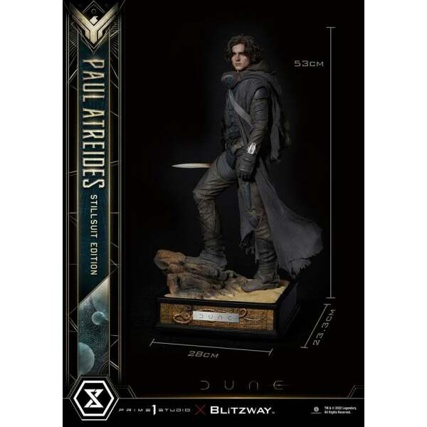 Estatua Paul Atreides Dune 1/4 Stillsuit Edition Bonus Version 53 cm Prime 1 Studio - Collector4U.com