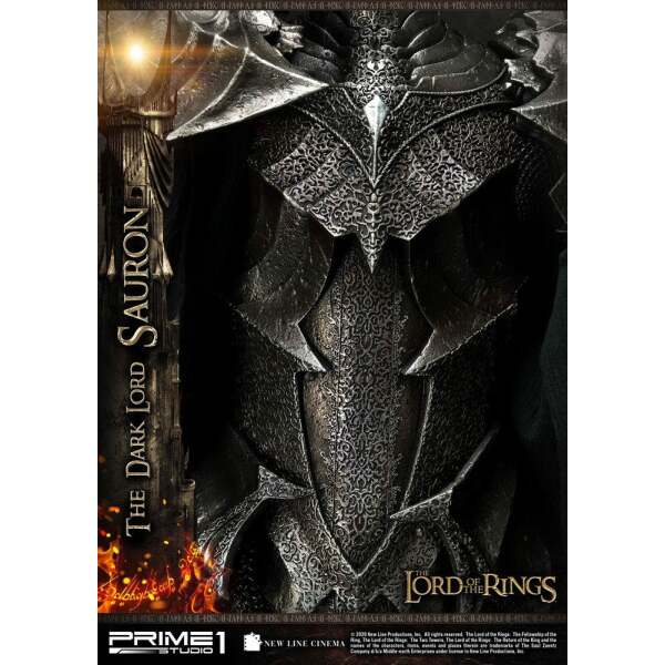 Estatua 1/4 The Dark Lord Sauron El Señor de los Anillos Exclusive Version 109 cm - Collector4U.com