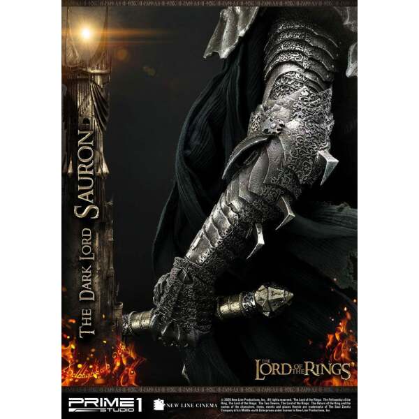 Estatua 1/4 The Dark Lord Sauron El Señor de los Anillos Exclusive Version 109 cm - Collector4U.com