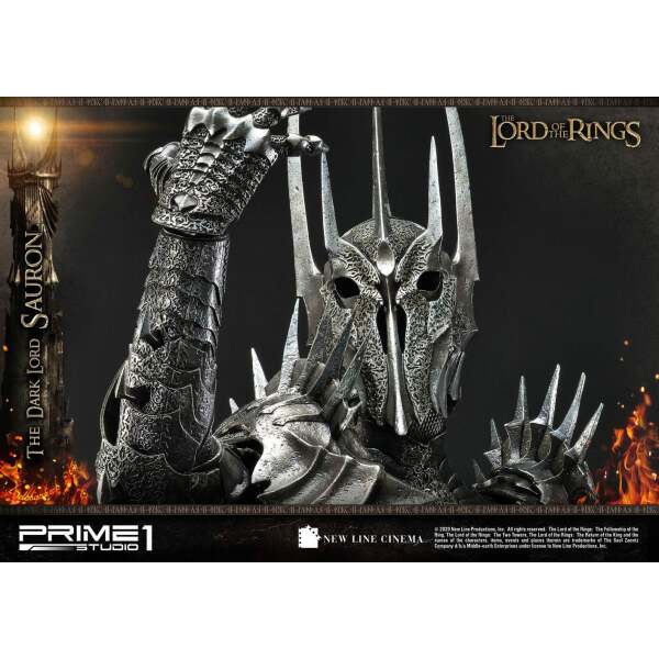 Estatua 1/4 The Dark Lord Sauron El Señor de los Anillos Exclusive Version 109 cm - Collector4U.com