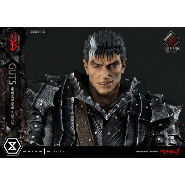 Estatua Guts Berserker Armor Berserk 1/4 Unleash Edition Deluxe Version 91 cm - Collector4U.com