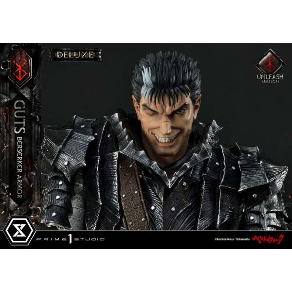 Estatua Guts Berserker Armor Berserk 1/4 Unleash Edition Deluxe Version 91 cm - Collector4U.com