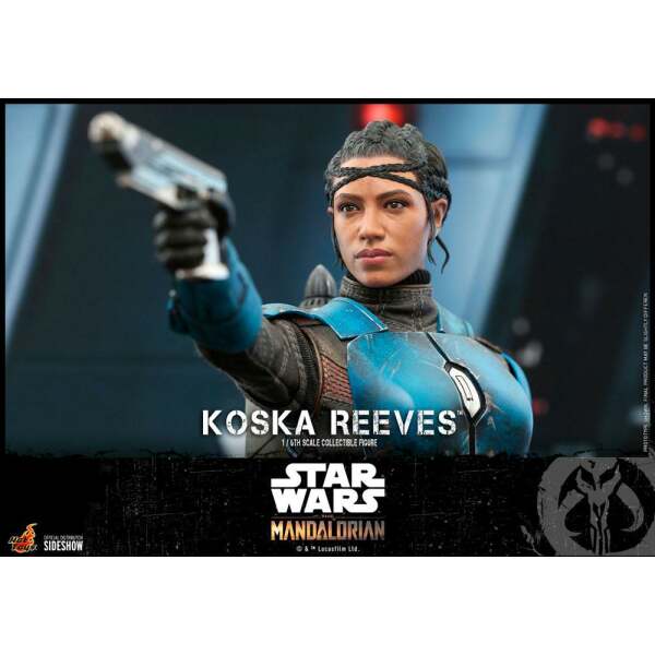 Figura Koska Reeves Star Wars The Mandalorian 1/6 28cm Hot Toys - Collector4U.com