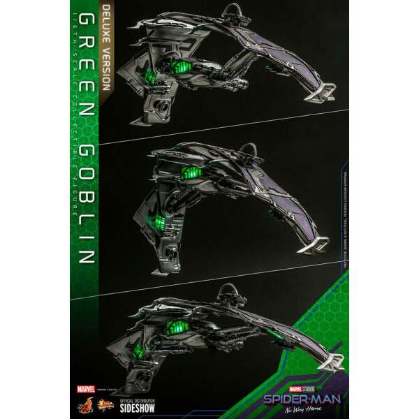 Figura Green Goblin Spider-Man: No Way Home Movie Masterpiece 1/6 (Deluxe Version) 30 cm Hot Toys - Collector4U.com