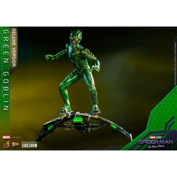 Figura Green Goblin Spider-Man: No Way Home Movie Masterpiece 1/6 (Deluxe Version) 30 cm Hot Toys - Collector4U.com