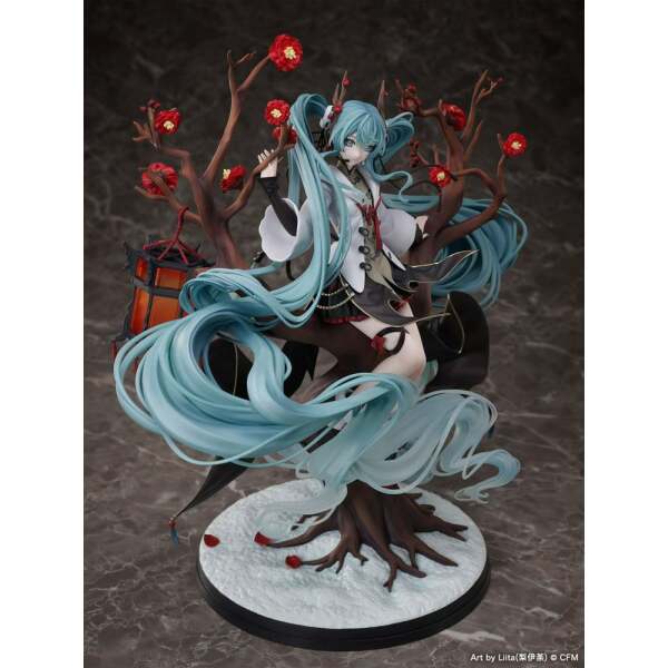 Estatua Hatsune Miku Vocaloid PVC 1/7 2022 Chinese New Year Ver. 30 cm  Furyu - Collector4U.com