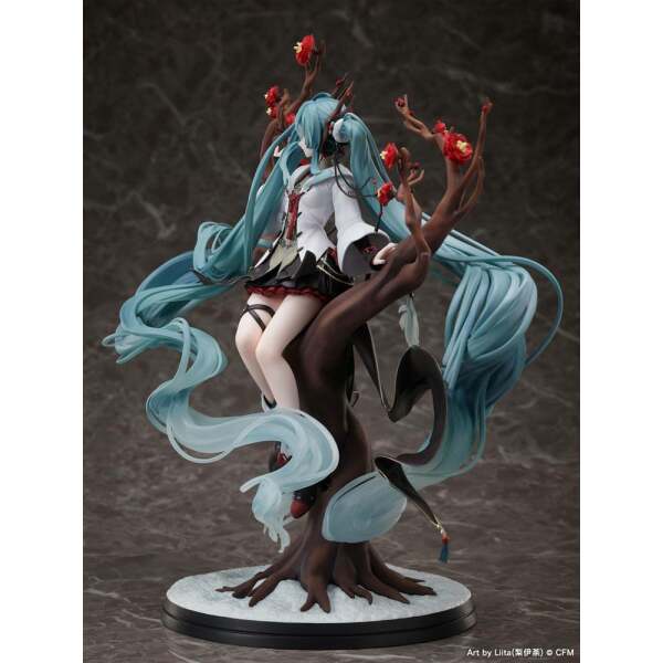 Estatua Hatsune Miku Vocaloid PVC 1/7 2022 Chinese New Year Ver. 30 cm  Furyu - Collector4U.com