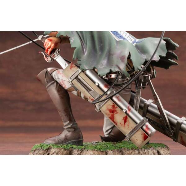 Estatua Levi Fortitude Attack on Titan ARTFXJ PVC 1/7 Ver. 17 cm Kotobukiya - Collector4U.com