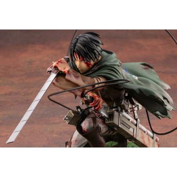 Estatua Levi Fortitude Attack on Titan ARTFXJ PVC 1/7 Ver. 17 cm Kotobukiya - Collector4U.com