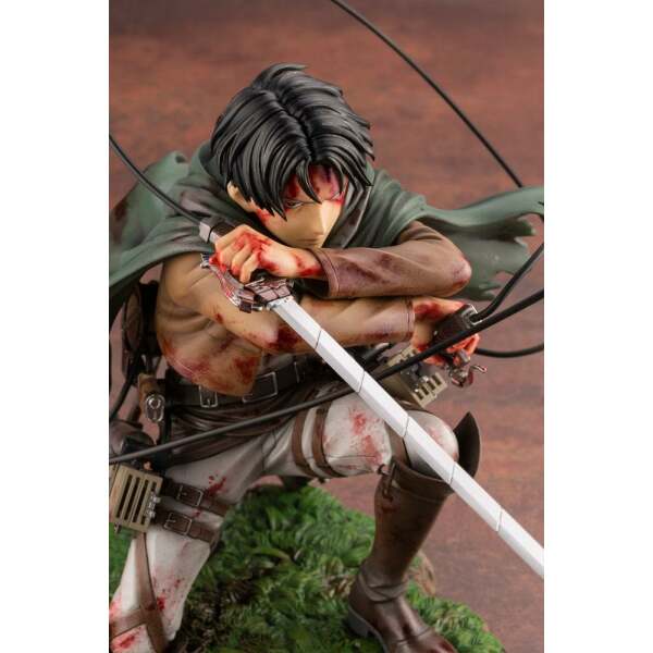 Estatua Levi Fortitude Attack on Titan ARTFXJ PVC 1/7 Ver. 17 cm Kotobukiya - Collector4U.com