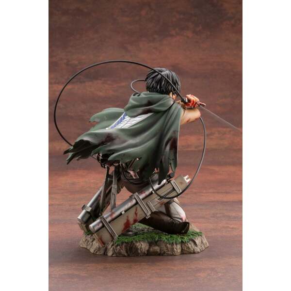 Estatua Levi Fortitude Attack on Titan ARTFXJ PVC 1/7 Ver. 17 cm Kotobukiya - Collector4U.com