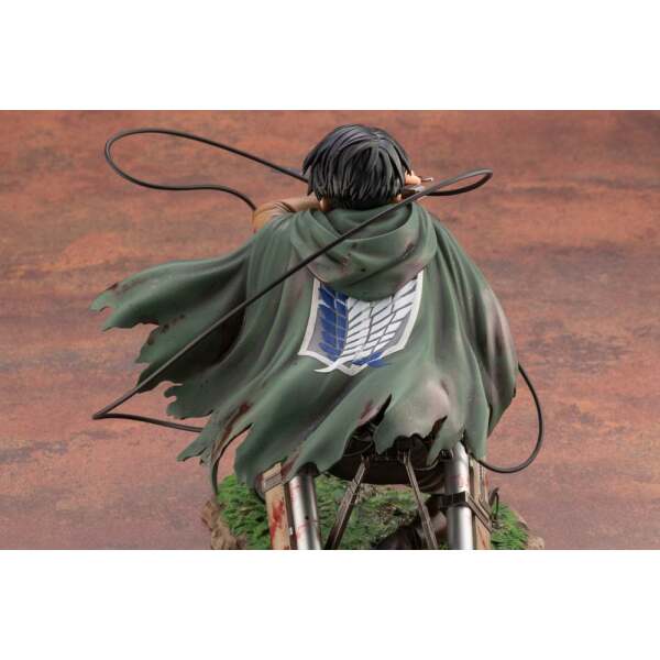 Estatua Levi Fortitude Attack on Titan ARTFXJ PVC 1/7 Ver. 17 cm Kotobukiya - Collector4U.com