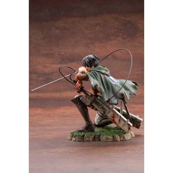 Estatua Levi Fortitude Attack on Titan ARTFXJ PVC 1/7 Ver. 17 cm Kotobukiya - Collector4U.com