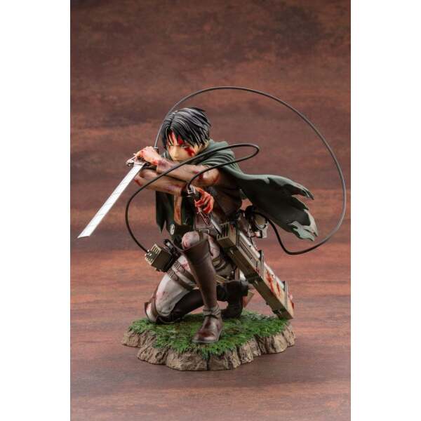 Estatua Levi Fortitude Attack on Titan ARTFXJ PVC 1/7 Ver. 17 cm Kotobukiya - Collector4U.com