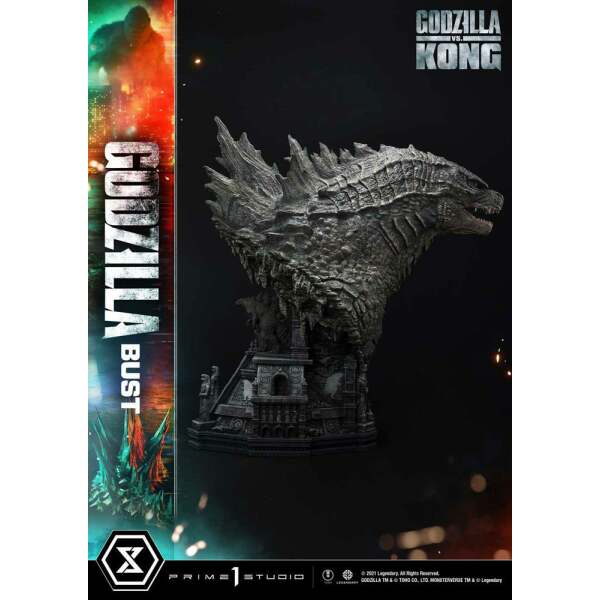 Busto Godzilla Bonus Version Godzilla vs Kong 75 cm Prime 1 Studio - Collector4U.com