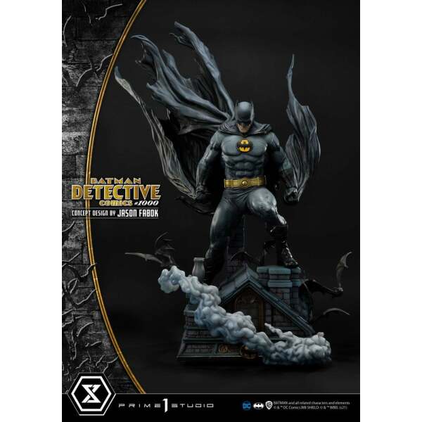 Estatua Batman DC Comics Detective Comics #1000 Concept Design by Jason Fabok 105 cm - Collector4U.com