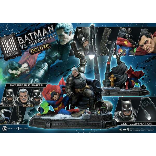 Estatua Batman Vs. Superman DC Comics (The Dark Knight Returns) Deluxe Bonus Ver. 110 cm - Collector4U.com