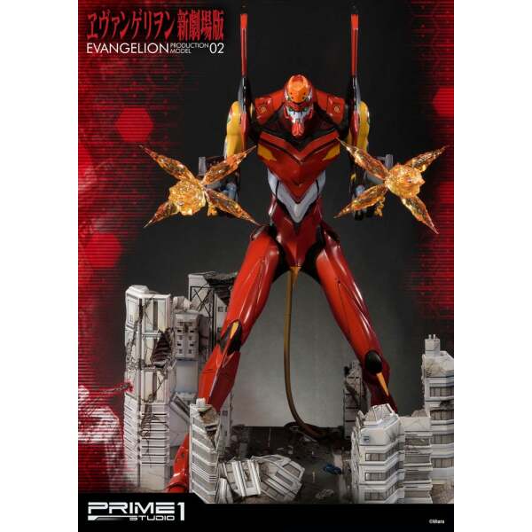 Estatua EVA Production Model-02 Neon Genesis Evangelion 74cm Prime 1 Studio - Collector4U.com