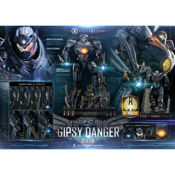 Estatua Gipsy Danger Deluxe Version Pacific Rim 68 cm - Collector4U.com